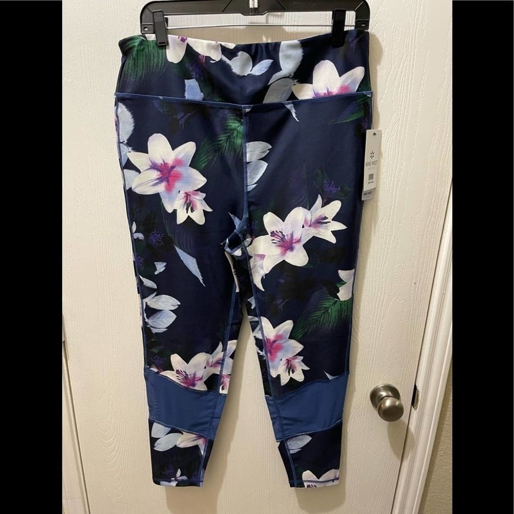 Nine West active mesh leggings NWT